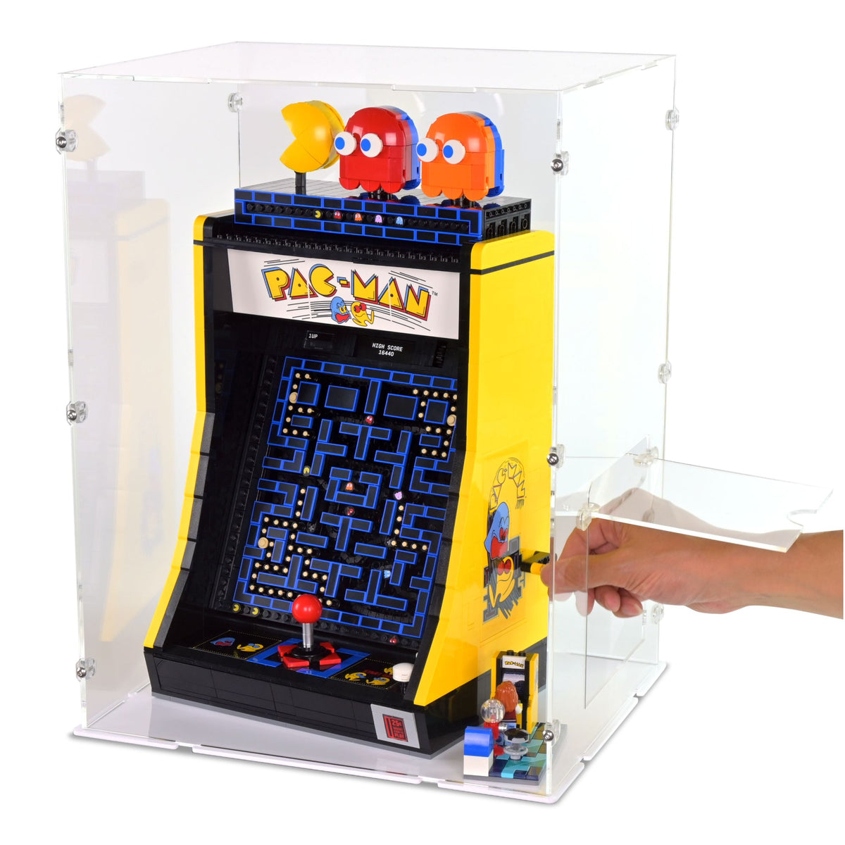 PAC-MAN Arcade Display Case for LEGO 10323