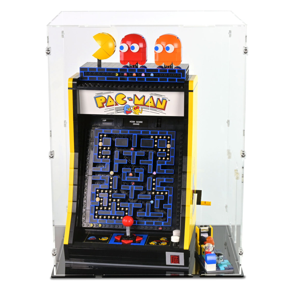 PAC-MAN Arcade Display Case for LEGO 10323