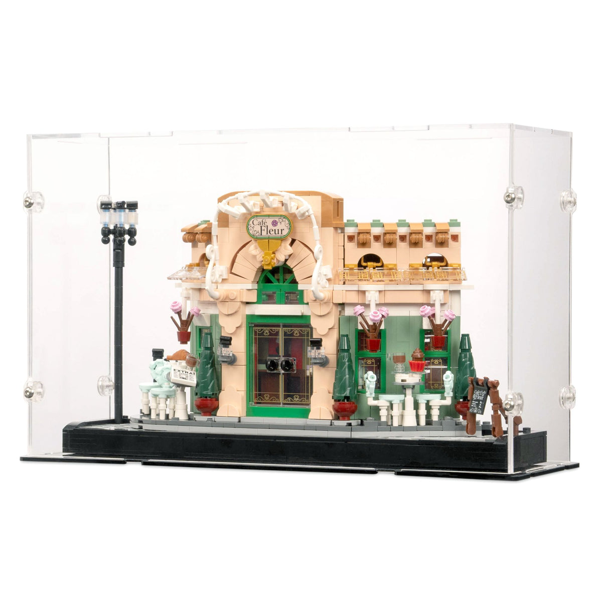 French Café Display Case for LEGO 10362