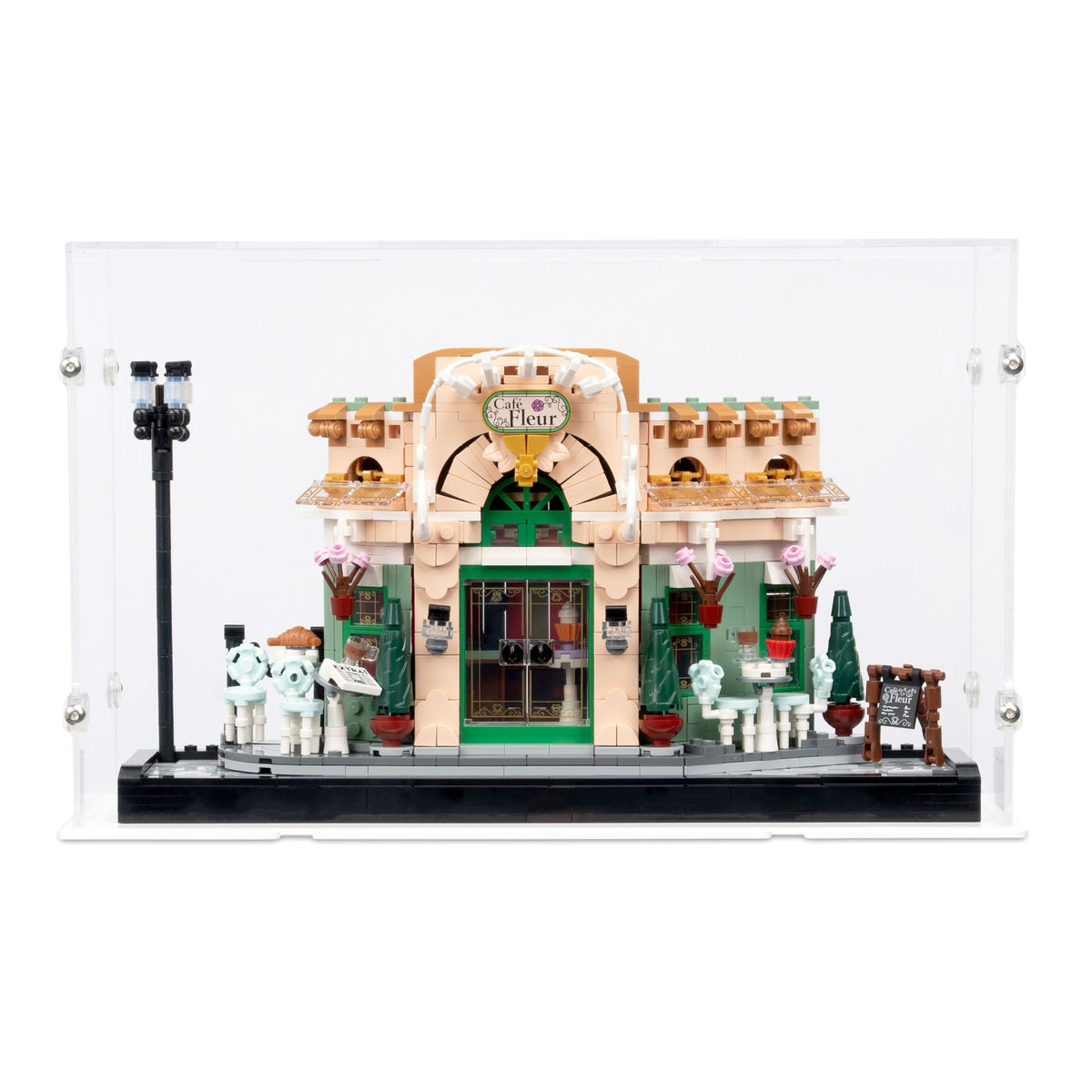French Café Display Case for LEGO 10362