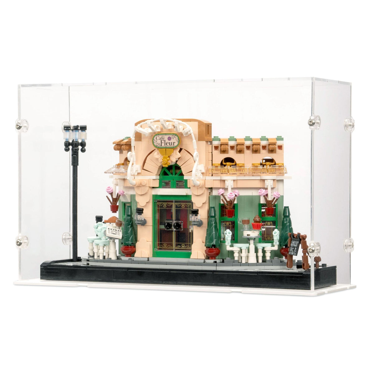French Café Display Case for LEGO 10362