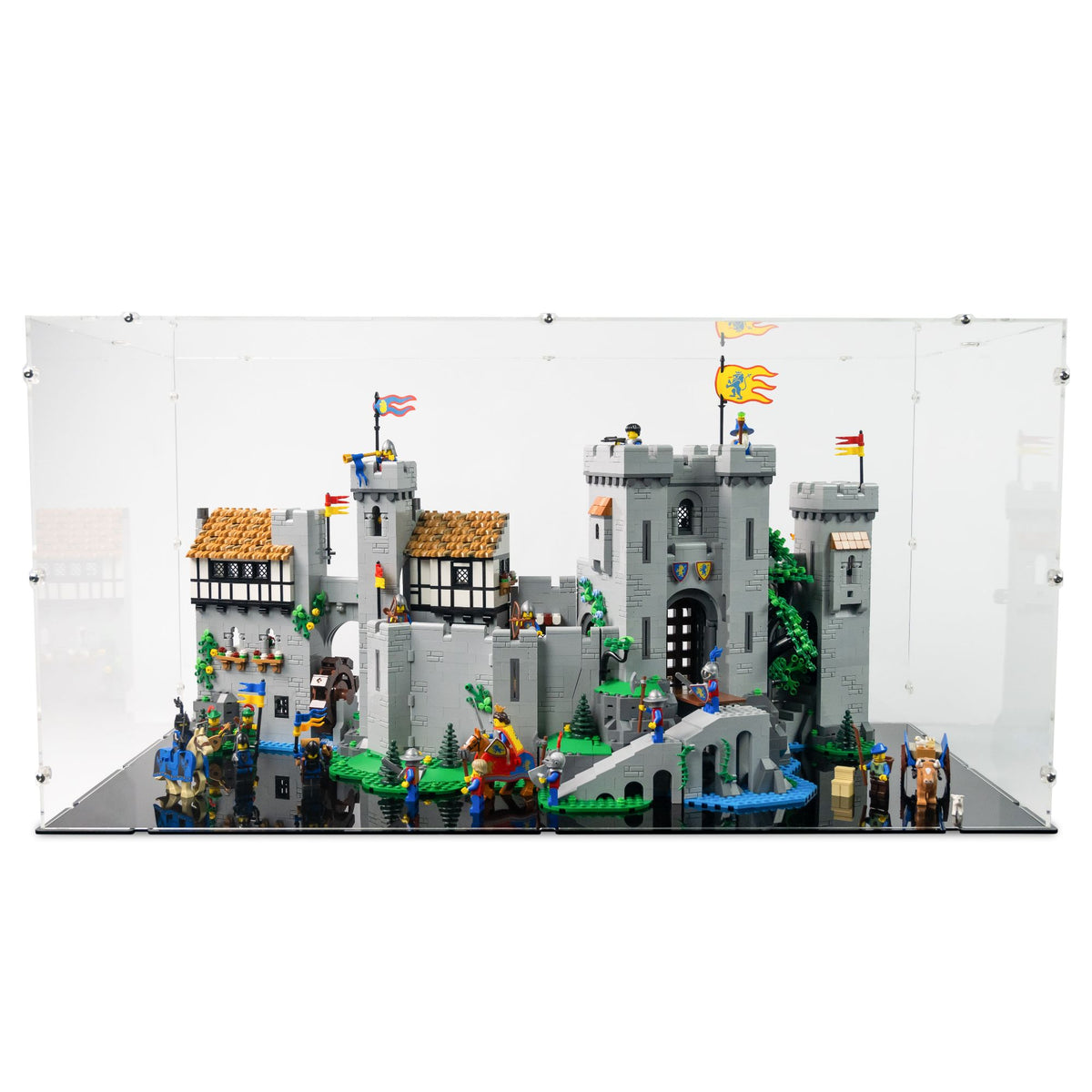 Lion Knights' Castle XL Display Case for LEGO 10305