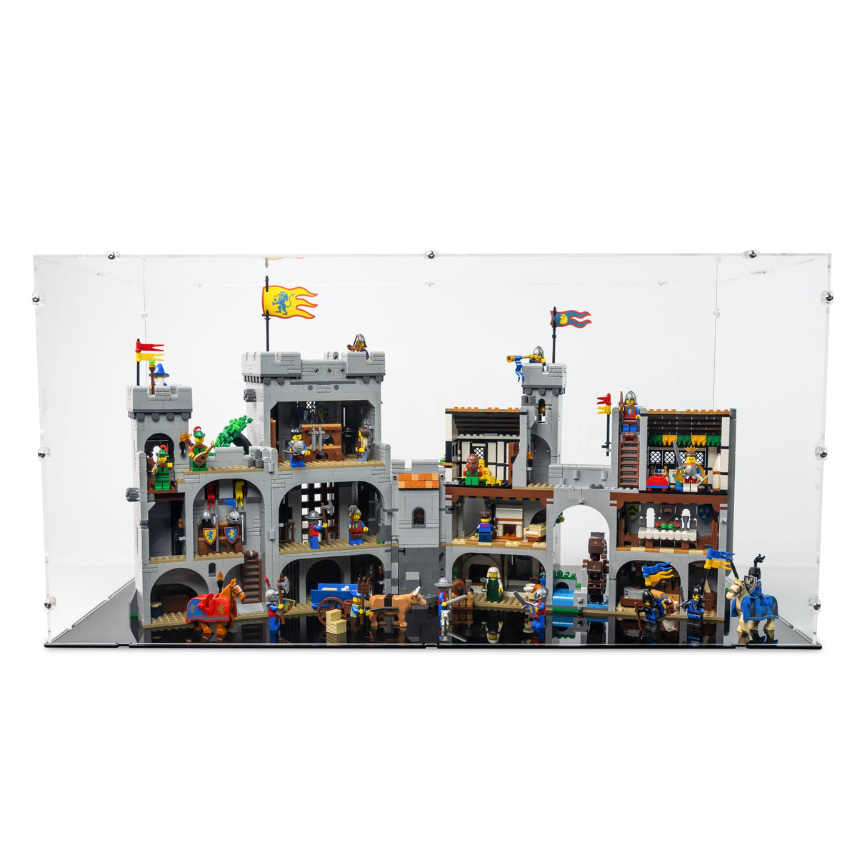 Lion Knights' Castle XL Display Case for LEGO 10305
