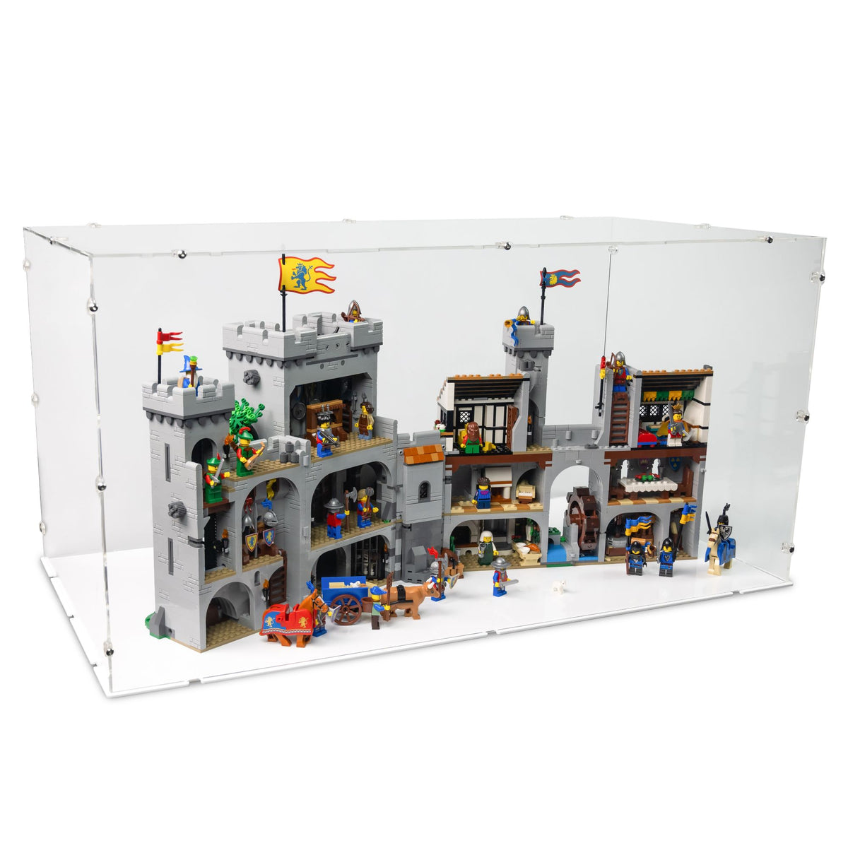 Lion Knights' Castle XL Display Case for LEGO 10305