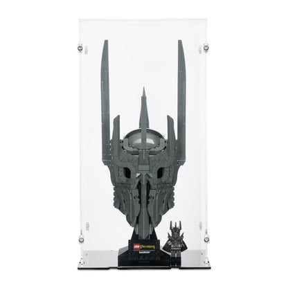 Lord of the Rings Sauron's Helmet Display Case for LEGO 11373