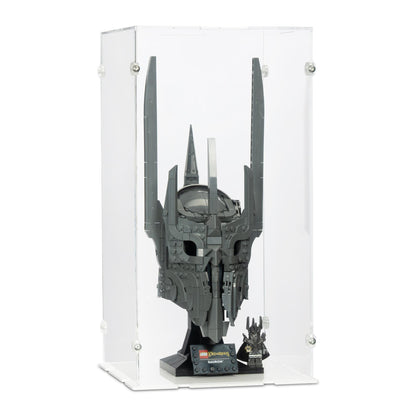 Lord of the Rings Sauron's Helmet Display Case for LEGO 11373