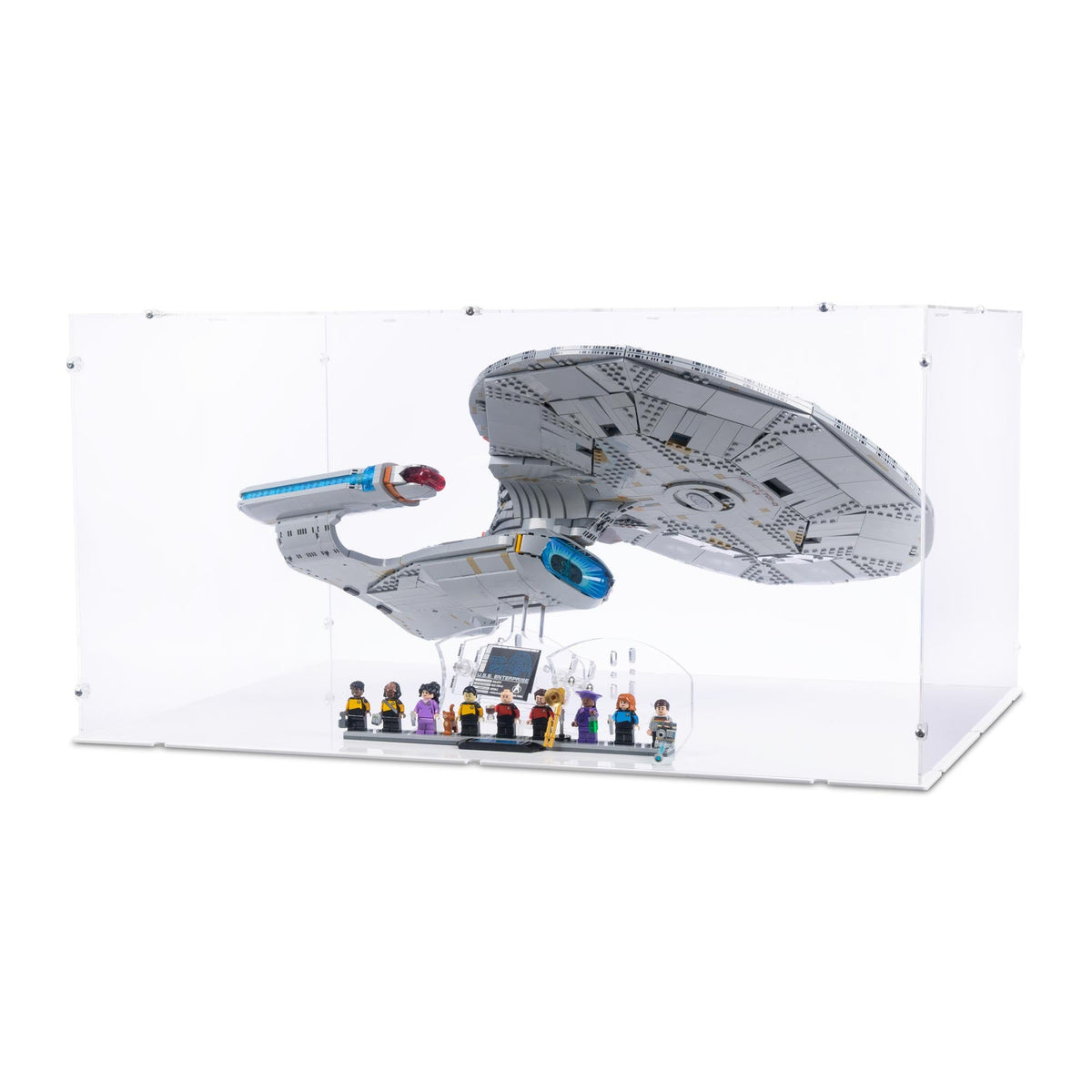 Star Trek: U.S.S. Enterprise NCC-1701-D Display Case for LEGO 10356
