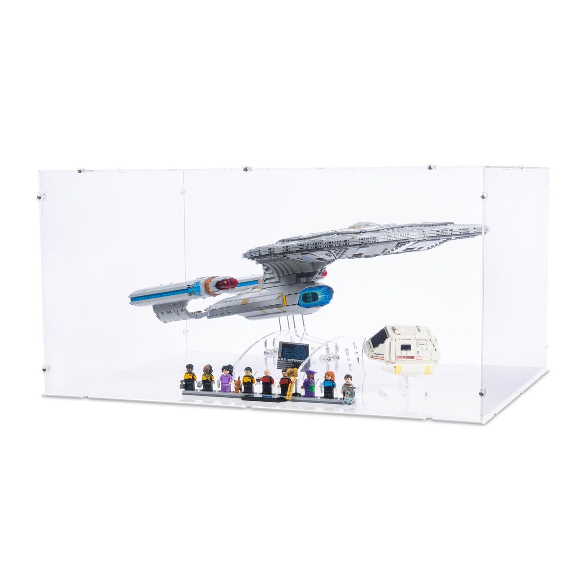 Star Trek: U.S.S. Enterprise NCC-1701-D Display Case for LEGO 10356