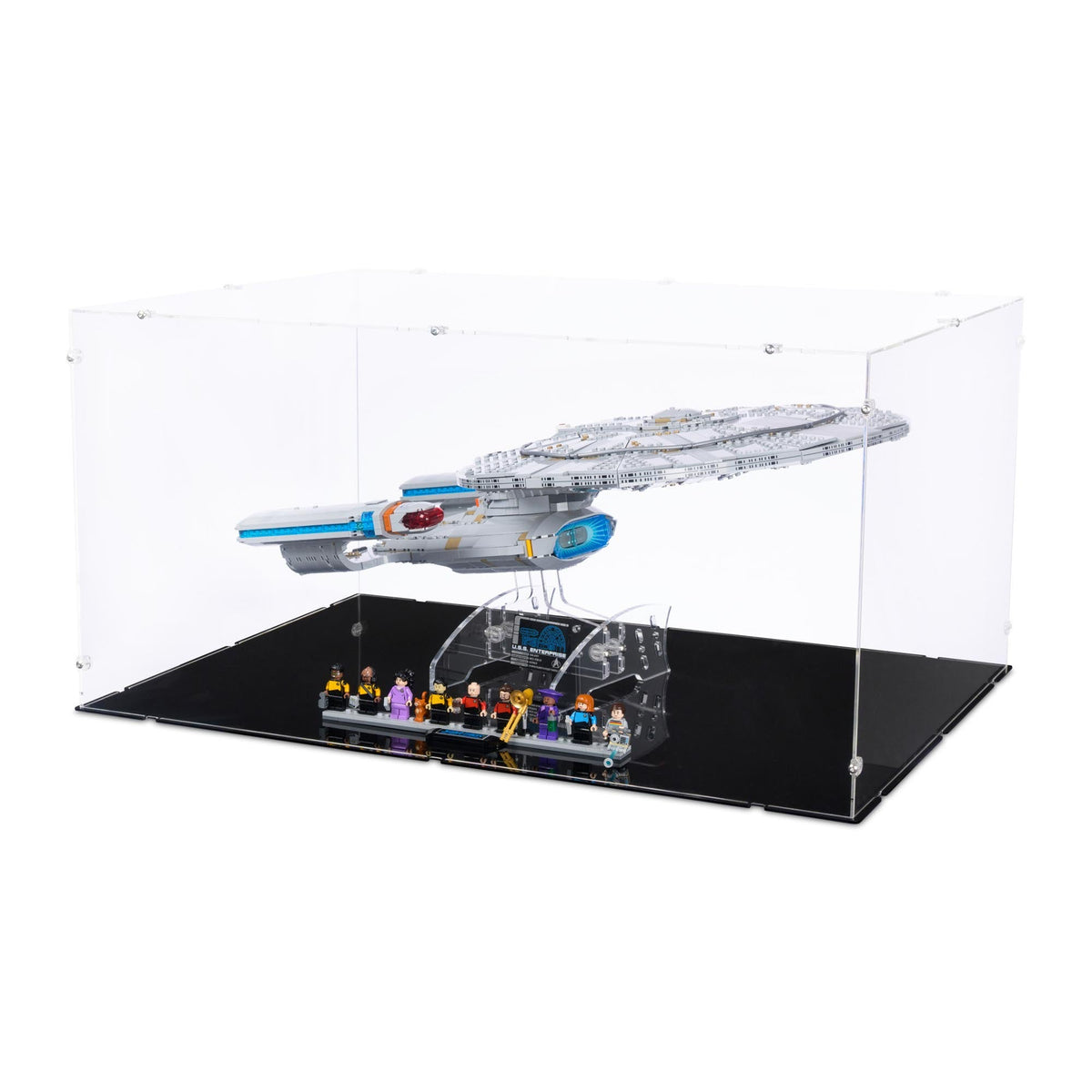 Star Trek: U.S.S. Enterprise NCC-1701-D Display Case for LEGO 10356
