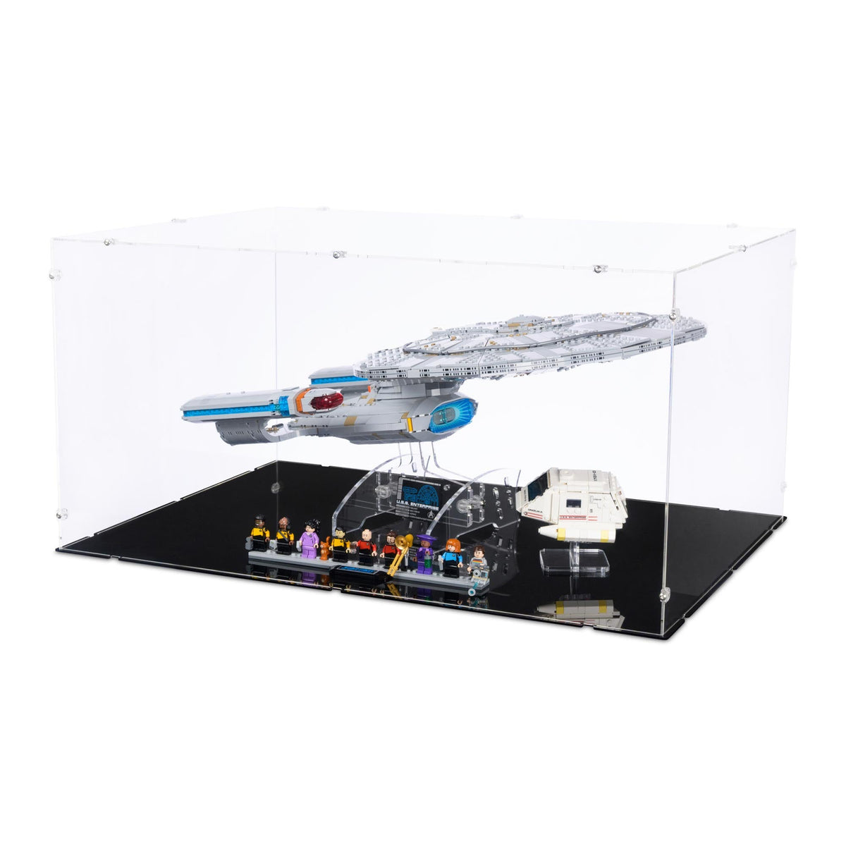 Star Trek: U.S.S. Enterprise NCC-1701-D Display Case for LEGO 10356
