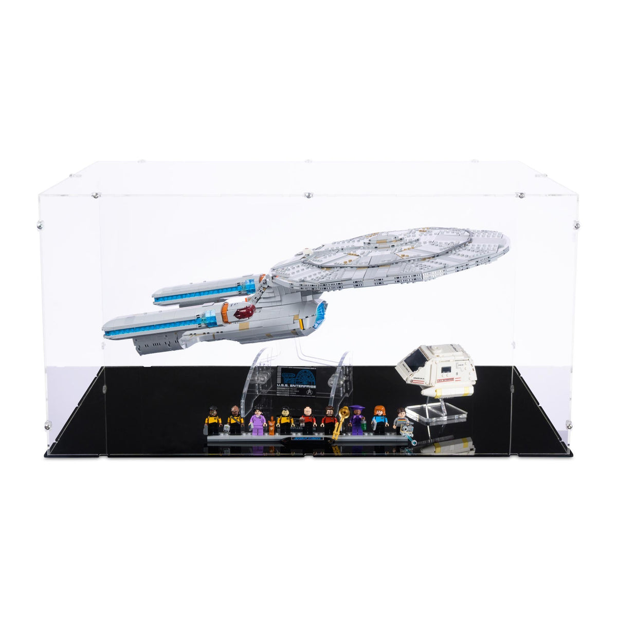 Star Trek: U.S.S. Enterprise NCC-1701-D Display Case for LEGO 10356