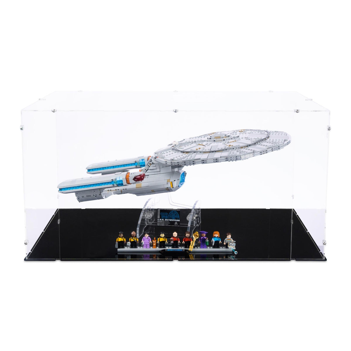 Star Trek: U.S.S. Enterprise NCC-1701-D Display Case for LEGO 10356