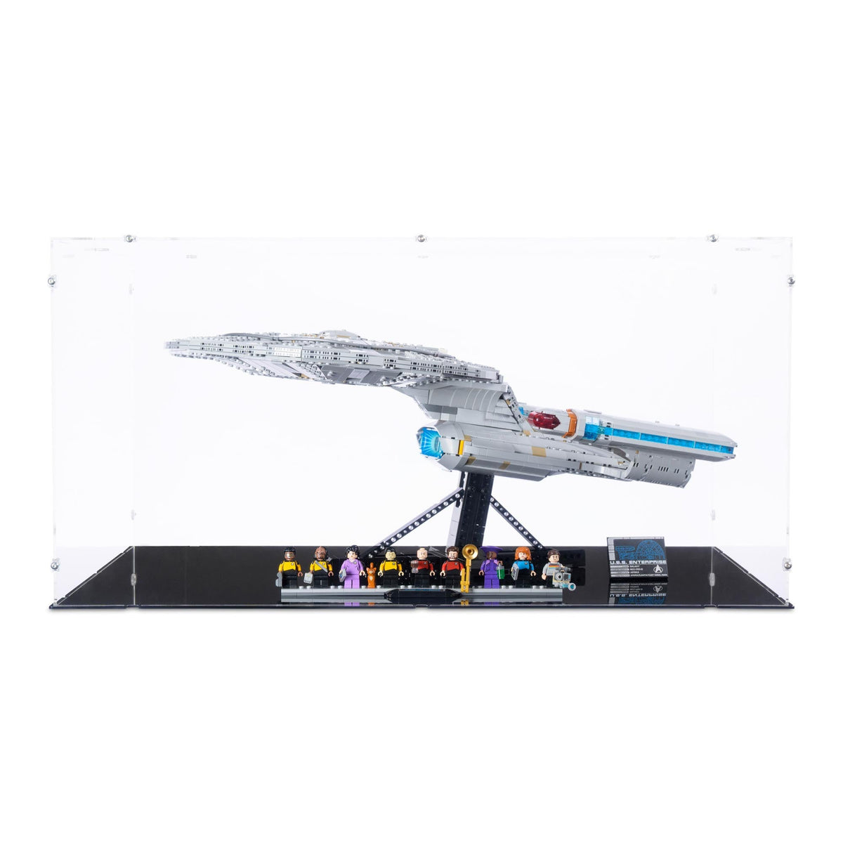 Star Trek: U.S.S. Enterprise NCC-1701-D Display Case for LEGO 10356