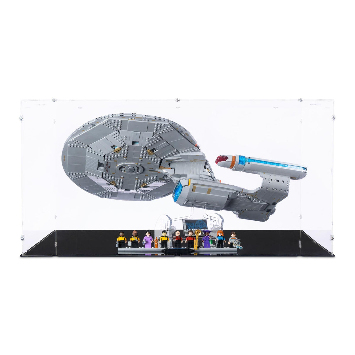 Star Trek: U.S.S. Enterprise NCC-1701-D Display Case for LEGO 10356