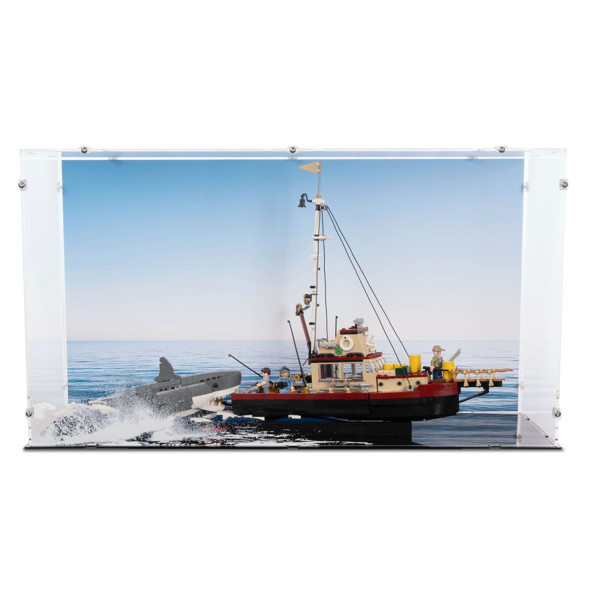 Jaws Display Case for LEGO 21350