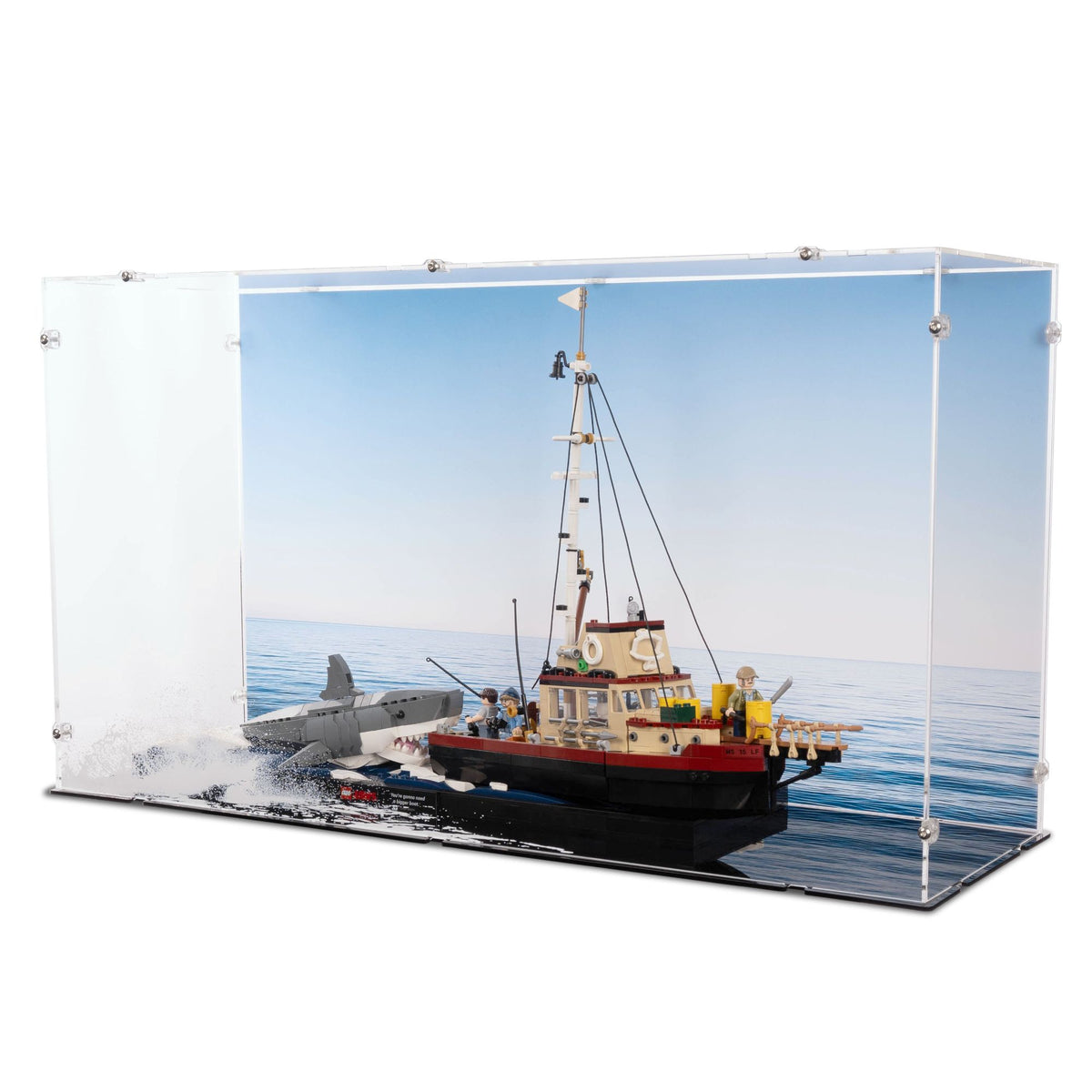 Jaws Display Case for LEGO 21350