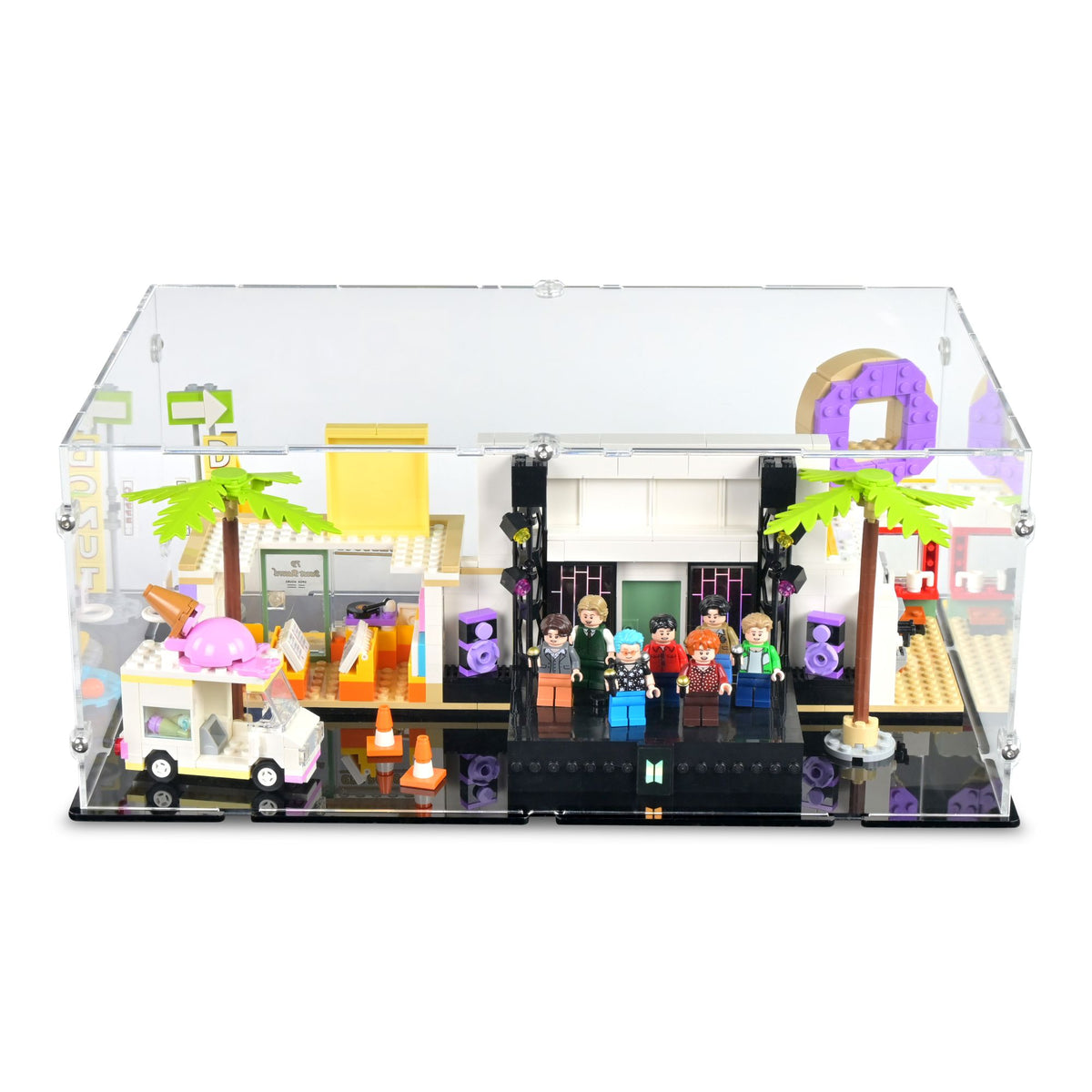 BTS Dynamite Display Case for LEGO 21339