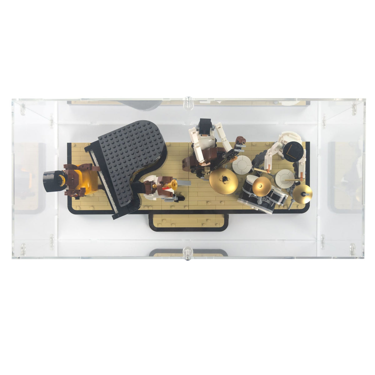 Jazz Quartet Display Case for LEGO 21334