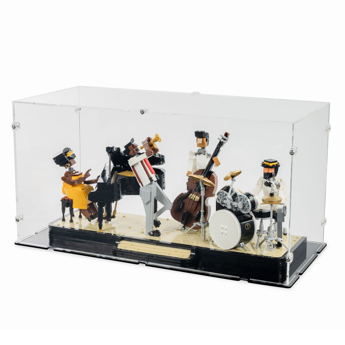 Jazz Quartet Display Case for LEGO 21334