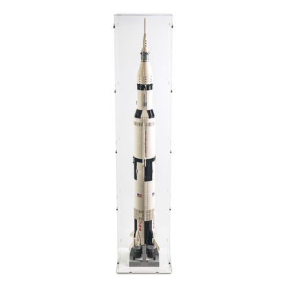 NASA Apollo Saturn V Display Case (Vertical) for LEGO 21309/92176