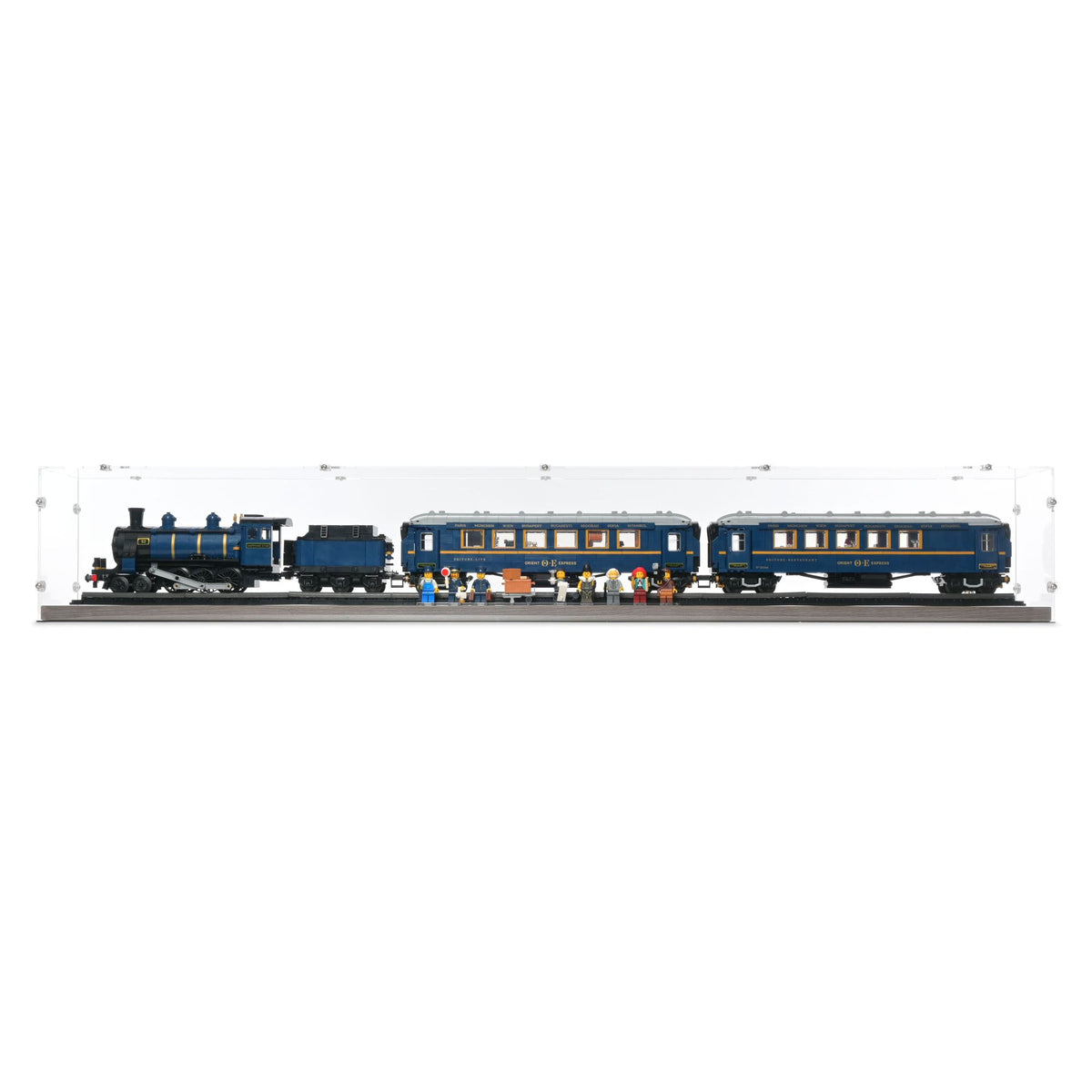 The Orient Express Train Display Case for LEGO 21344