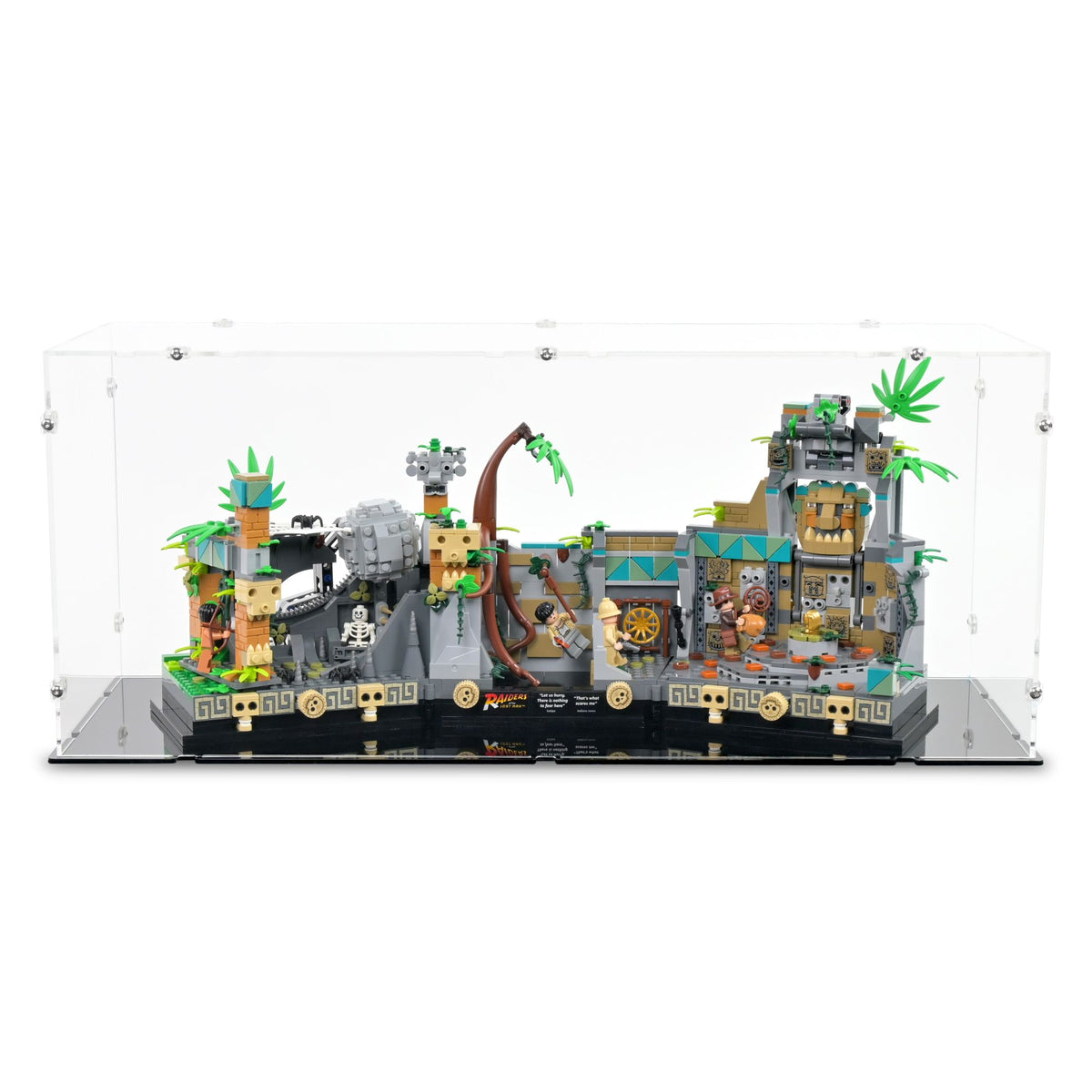 Temple of the Golden Idol Display Case for LEGO 77015