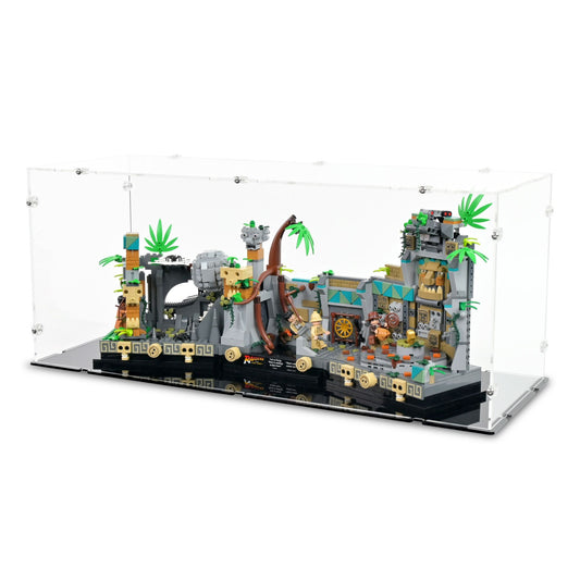 Temple of the Golden Idol Display Case for LEGO 77015