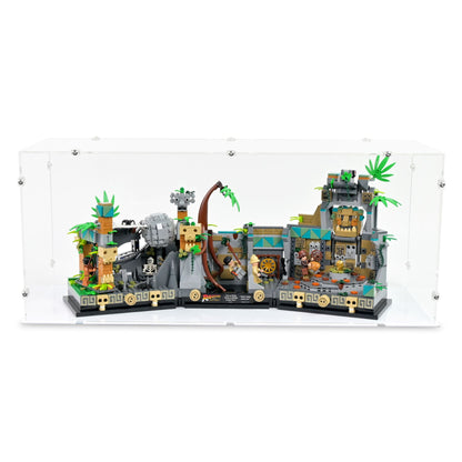 Temple of the Golden Idol Display Case for LEGO 77015