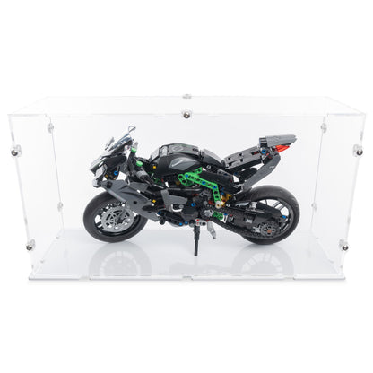 Kawasaki Ninja H2R Motorcycle Display Case for LEGO 42170