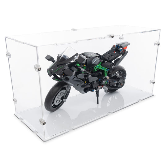 Kawasaki Ninja H2R Motorcycle Display Case for LEGO 42170