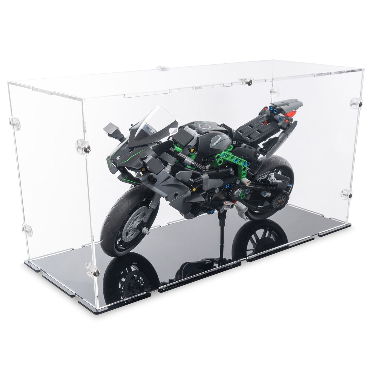 Kawasaki Ninja H2R Motorcycle Display Case for LEGO 42170