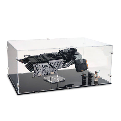 Knights of Ren Transport Ship Display Case & Stand for LEGO 75284