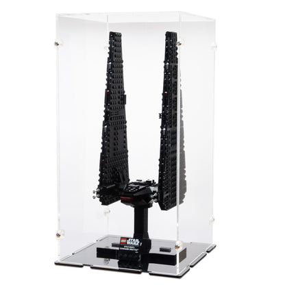 Kylo Ren's Command Shuttle Display Case for LEGO 75406