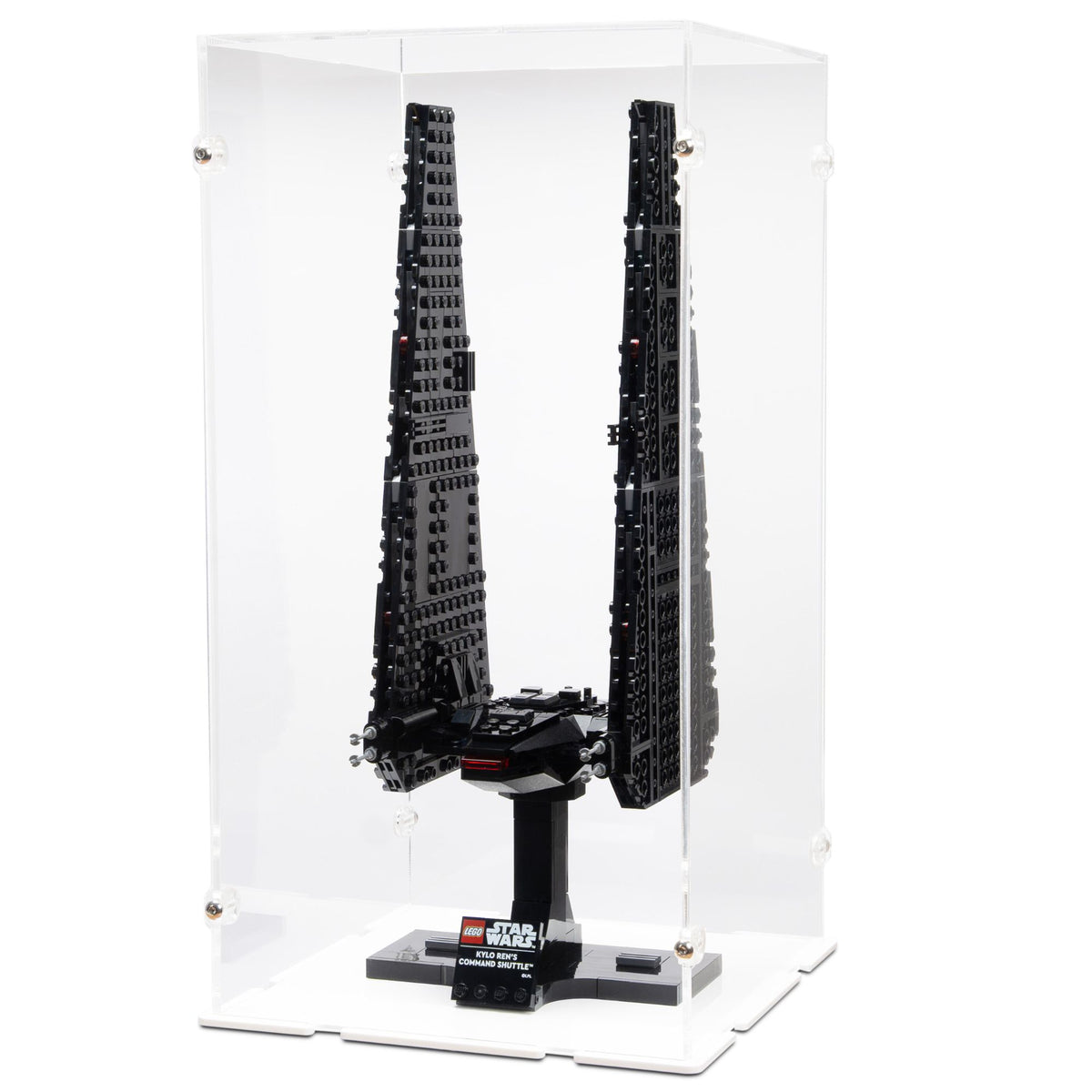 Kylo Ren's Command Shuttle Display Case for LEGO 75406