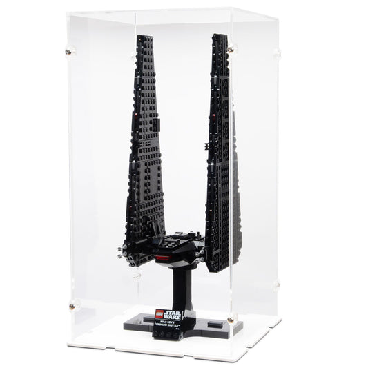 Kylo Ren's Command Shuttle Display Case for LEGO 75406