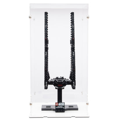 Kylo Ren's Command Shuttle Display Case for LEGO 75406