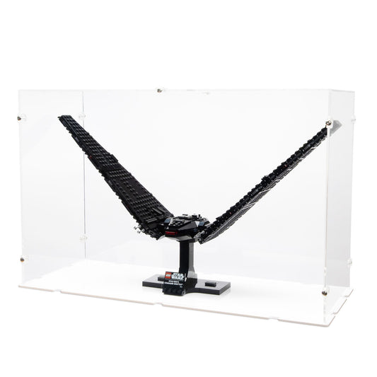 Kylo Ren's Command Shuttle XL Display Case for LEGO 75406