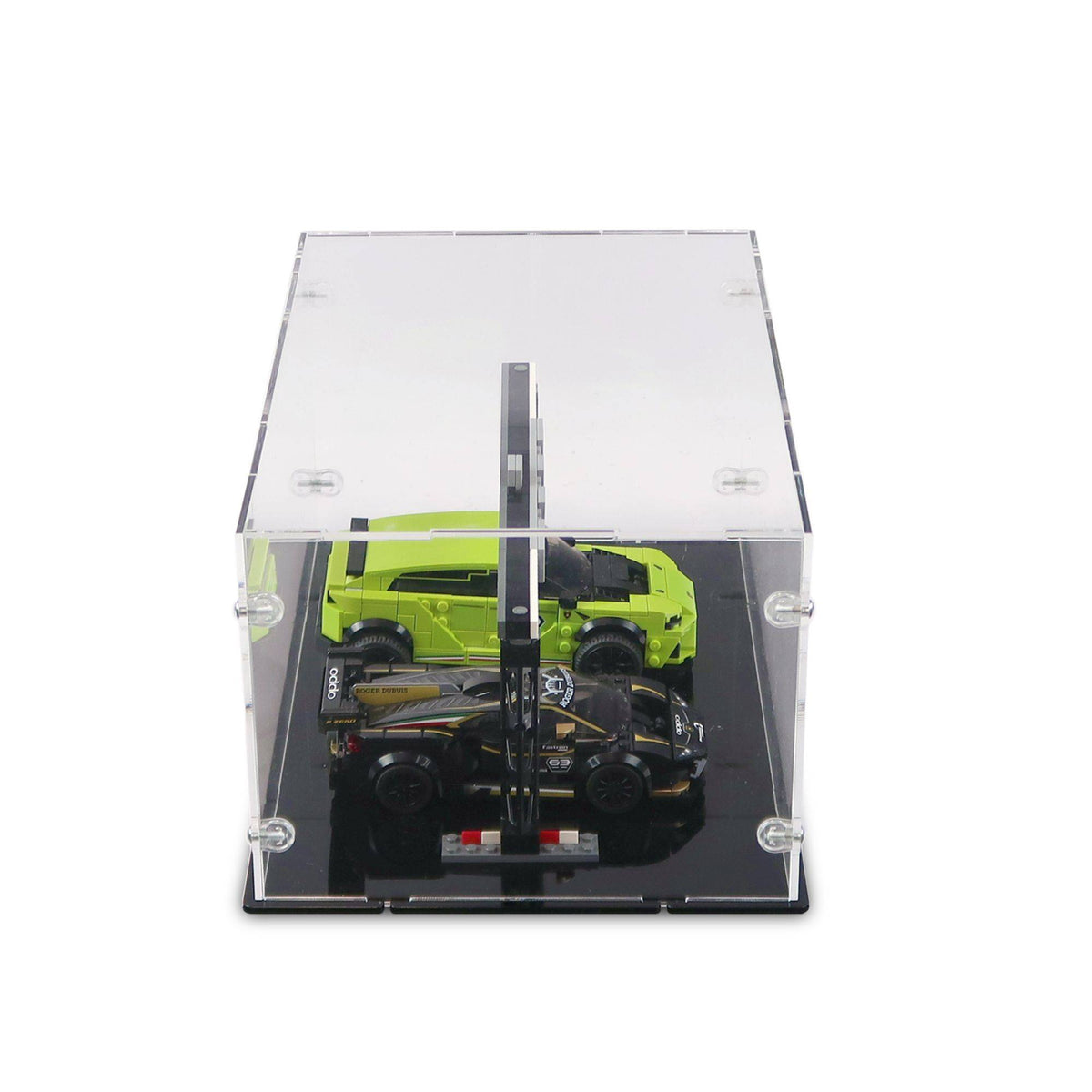 Lamborghini Urus ST-X & Lamborghini Huracán Super Trofeo EVO Display Case for LEGO 76899