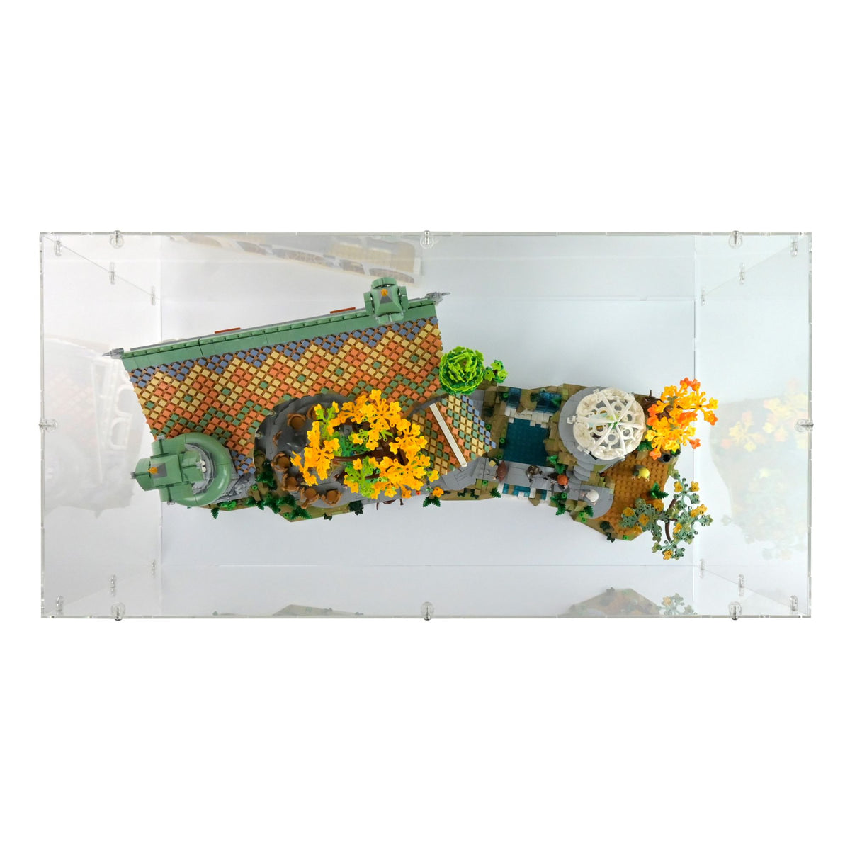 Lord of the Rings Rivendell Display Case for LEGO 10316