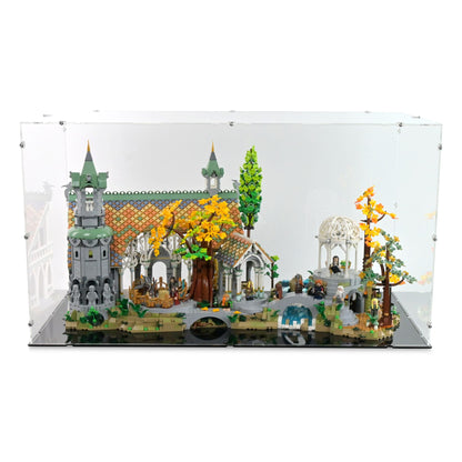 Lord of the Rings Rivendell Display Case for LEGO 10316