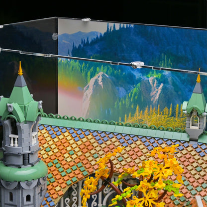 Lord of the Rings Rivendell Display Case for LEGO 10316