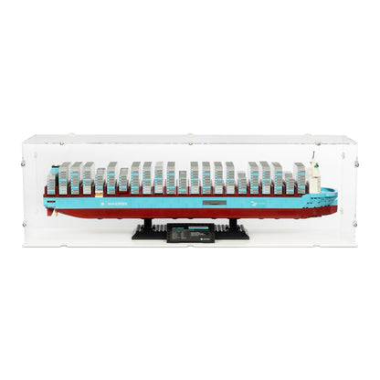 Maersk Dual-Fuel Container Vessel Display Case for LEGO 40955
