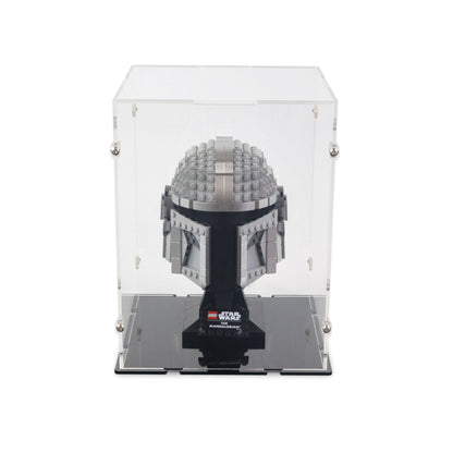The Mandalorian Helmet Display Case for LEGO 75328