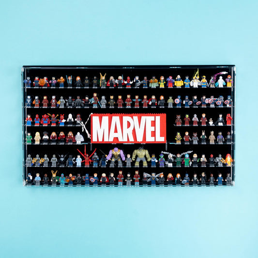 Marvel LEGO Minifigures Wall Display Case