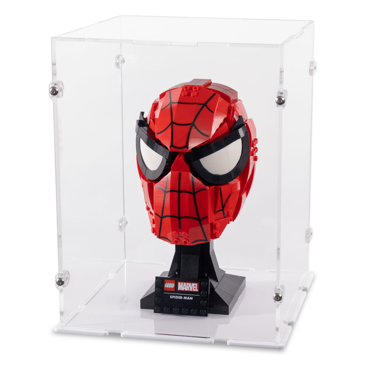Spider-Man's Mask Display Case for LEGO 76285