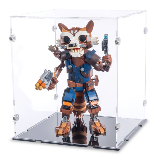 Rocket & Baby Groot Display Case for LEGO 76282