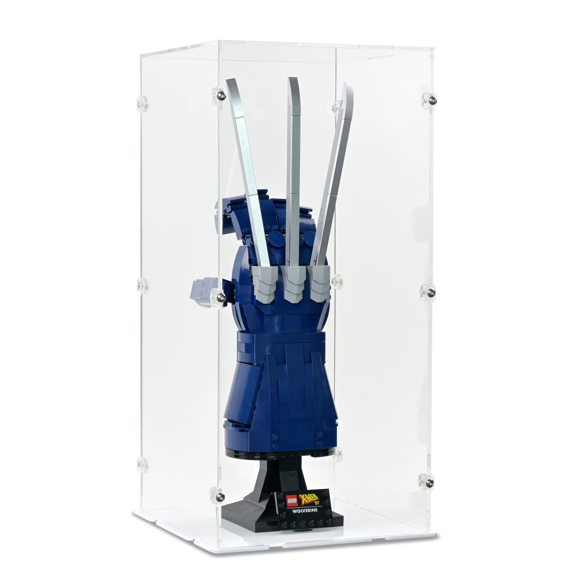Wolverine's Adamantium Claws Display Case for LEGO 76250