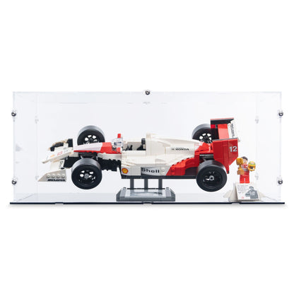 McLaren MP4/4 & Ayrton Senna Display Case for LEGO 10330