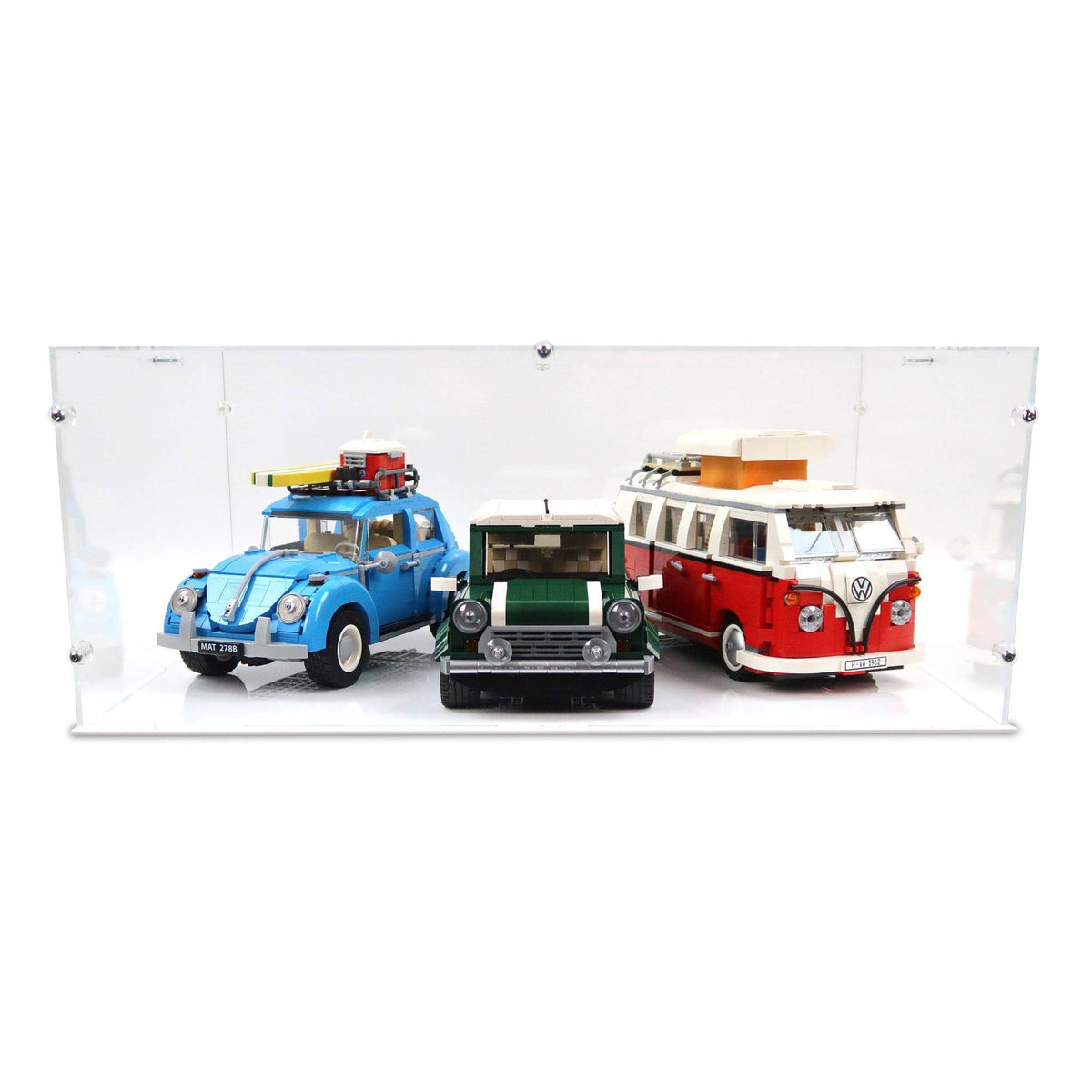 The Triple Car Collection Display Case