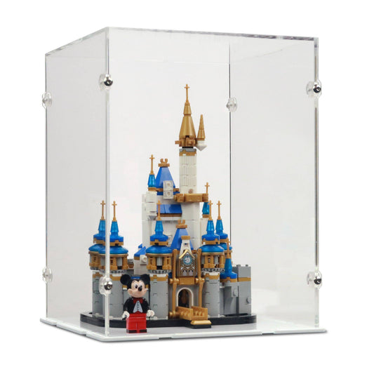 Mini Disney Castle Display Case for LEGO 40478